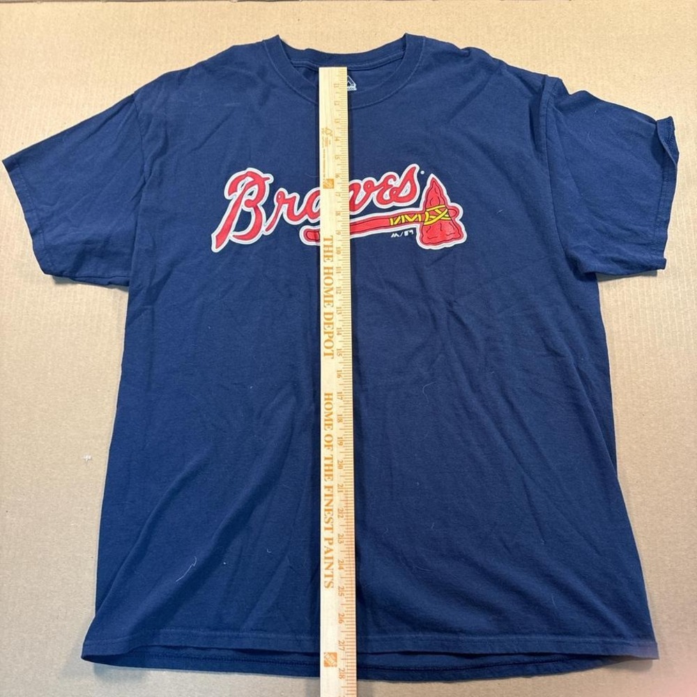 Braves jersey t shirt, Bobby Cox, XL, Blue, Majestic - Picture 4 of 5
